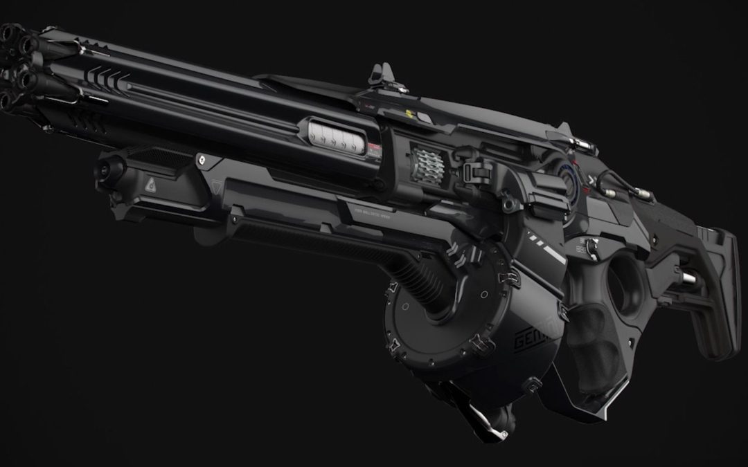 Mitrailleuse lourde Thunder EGS-3